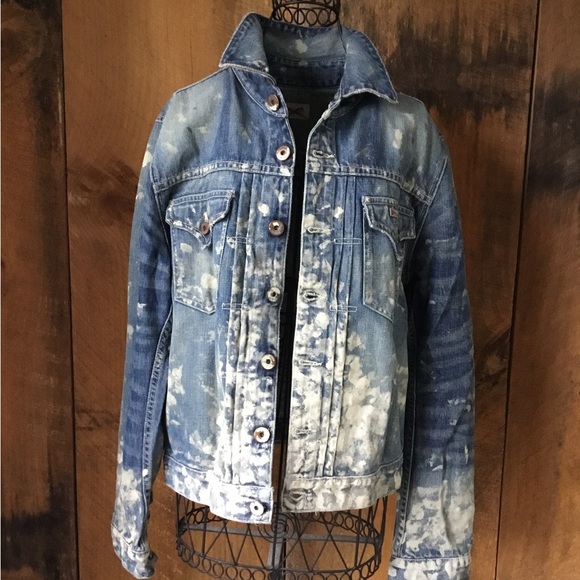 Hudson Jeans Jackets & Coats Hudson Paint Splatter Jean Jacket